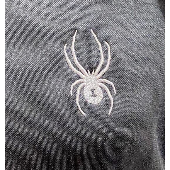 Spyder Men’s Full Zip Jacket Warm Black Size Small style 71H64010-01 Mid-weight - Picture 10 of 12